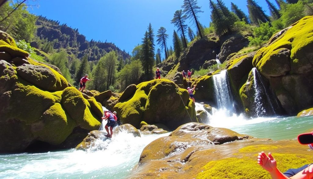 canyoning in pucon canyoning in pucon
