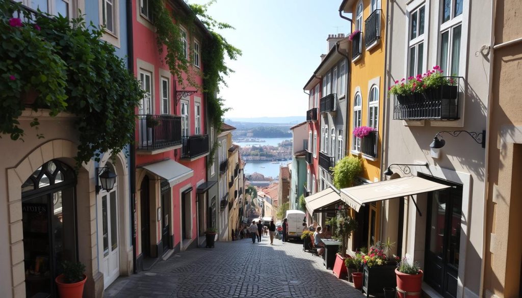 cobblestone streets Porto cobblestone streets Porto