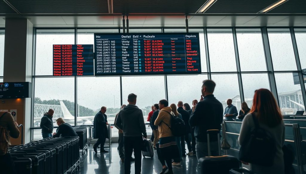 dealing with flight delays due to weather dealing with flight delays due to weather