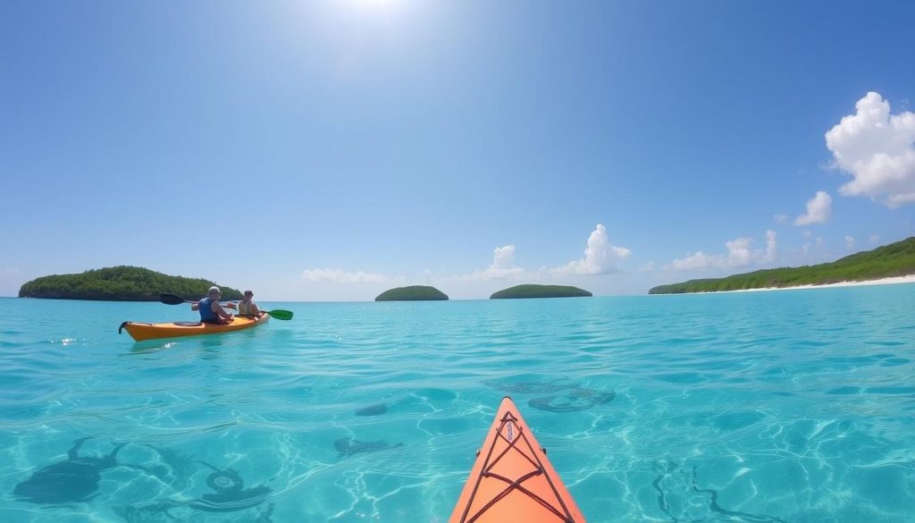 kayaking in Exuma kayaking in Exuma