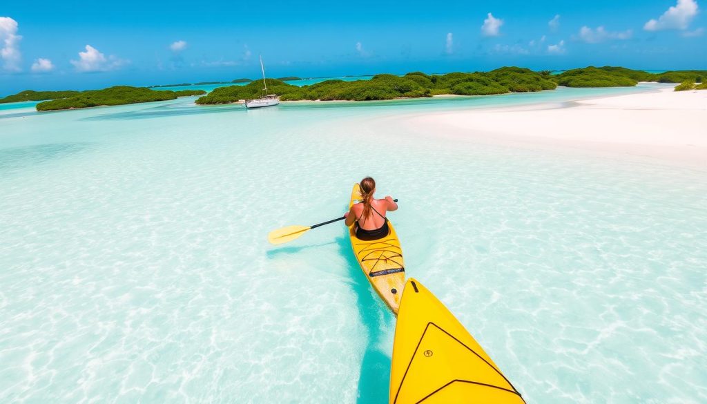 kayaking in Great Exuma kayaking in Great Exuma