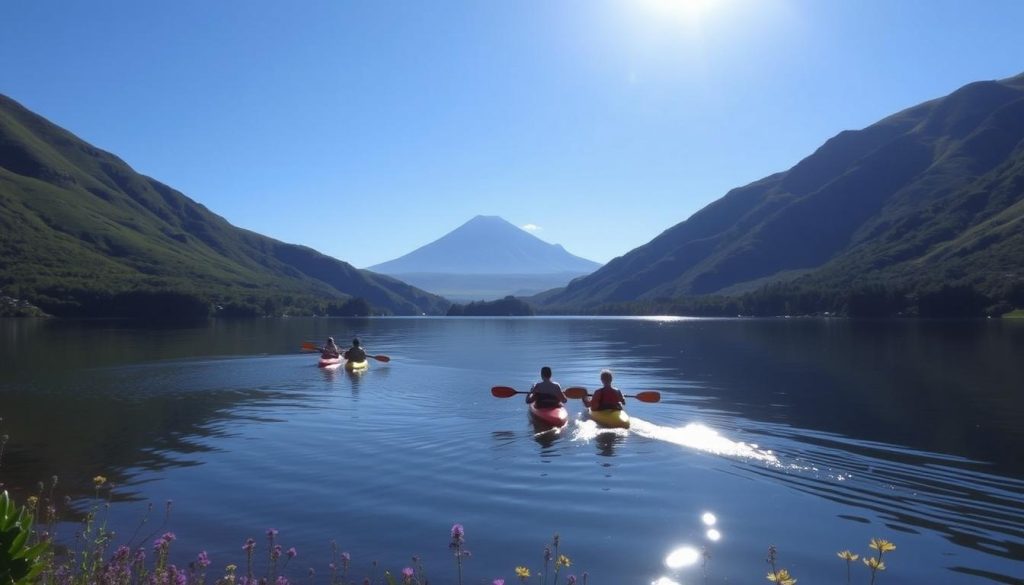 kayaking in Pucon kayaking in Pucon