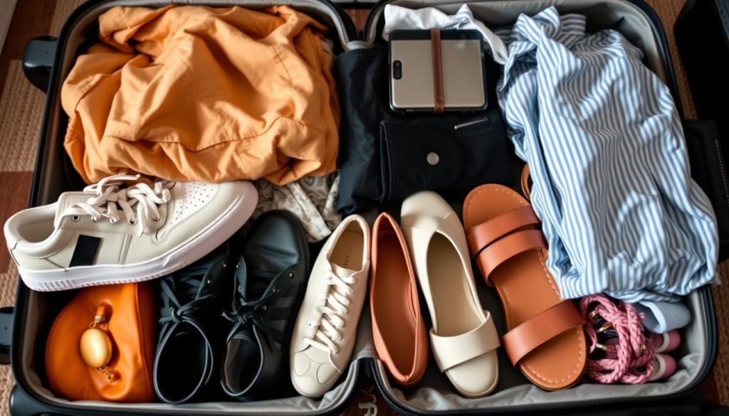optimal shoe placement in luggage optimal shoe placement in luggage