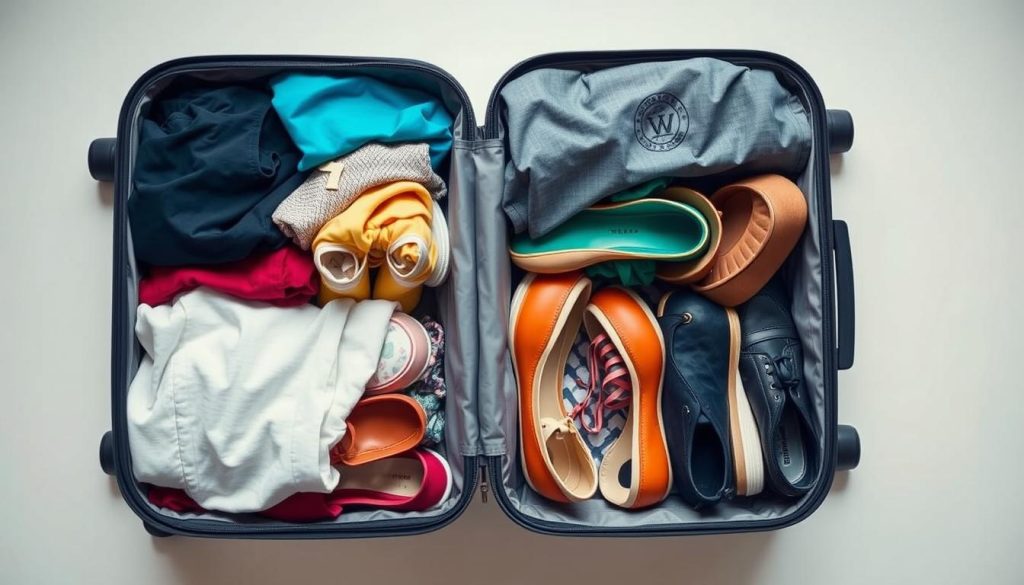 organized shoe packing organized shoe packing