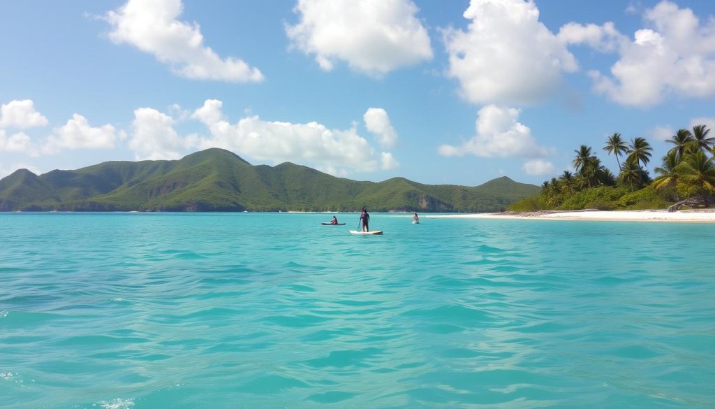 paddleboarding in Vieques paddleboarding in Vieques