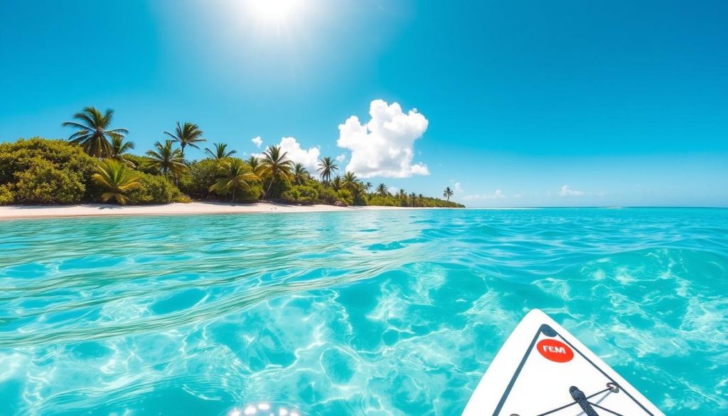 paddleboarding in Vieques paddleboarding in Vieques