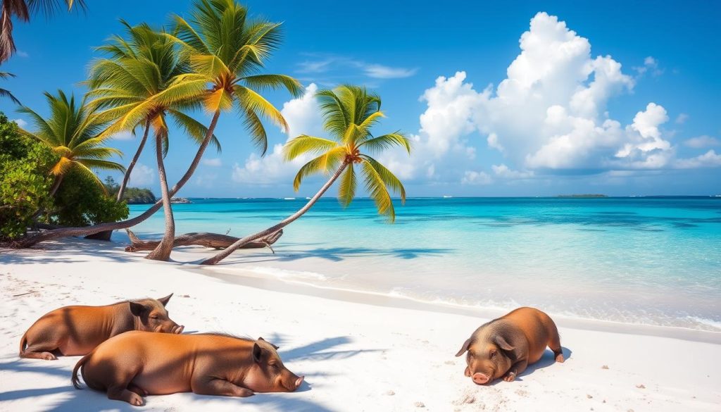 pigs island Eleuthera pigs island Eleuthera