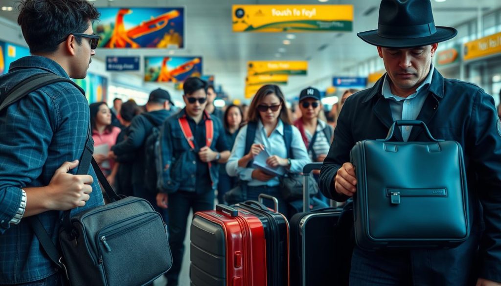 preventing theft during travel preventing theft during travel