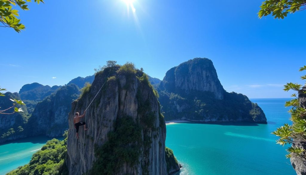 rock climbing in Krabi rock climbing in Krabi