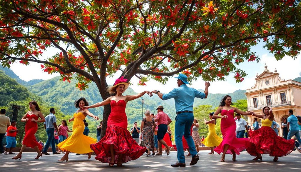 salsa dancing ViƱales salsa dancing ViƱales