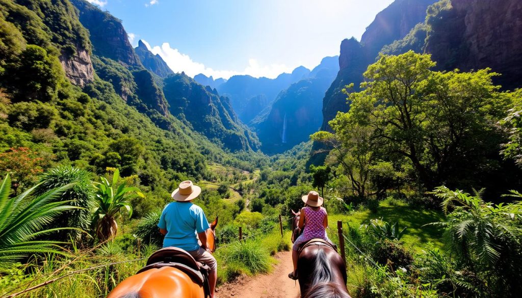 scenic horseback routes in ViƱales scenic horseback routes in ViƱales