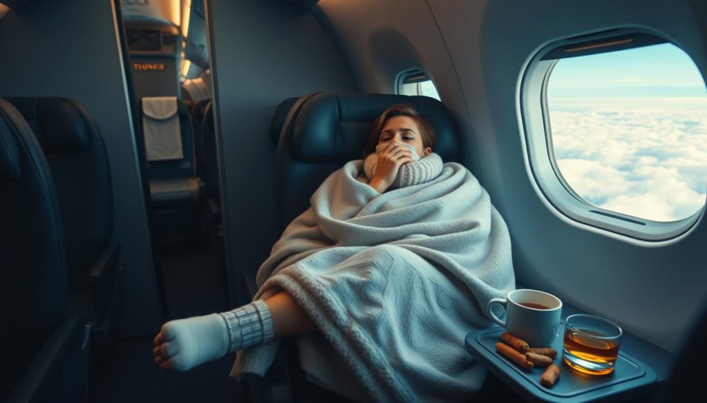 staying cozy on long flights staying cozy on long flights