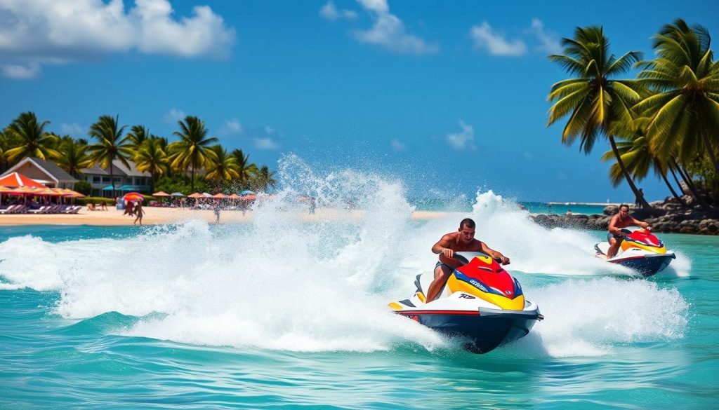 water sports at Cabbage Beach water sports at Cabbage Beach