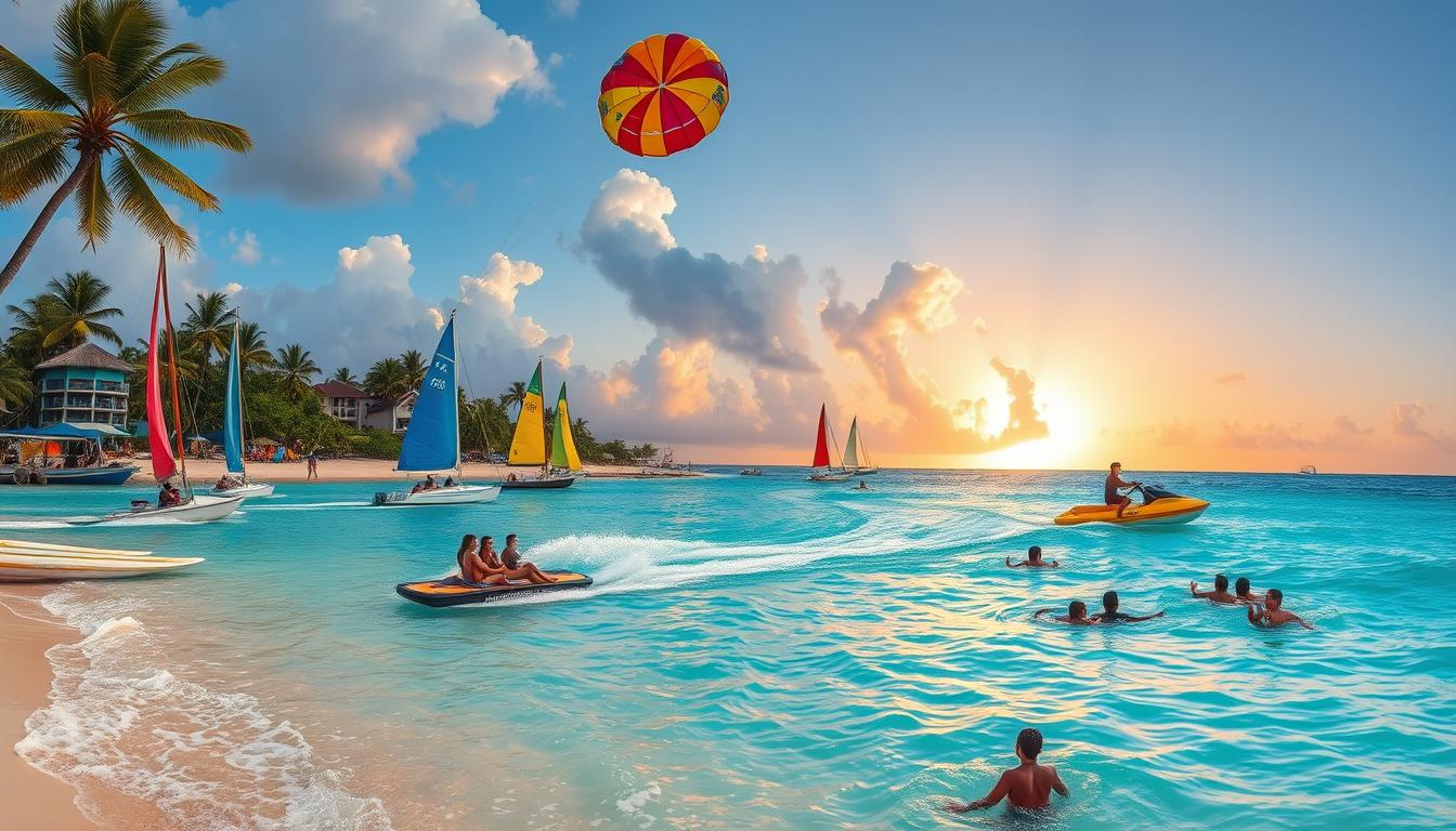 Are there water sports available in Holetown?