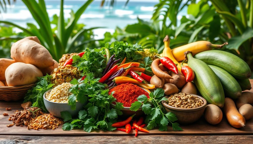 Bajan ingredients and spices Bajan ingredients and spices