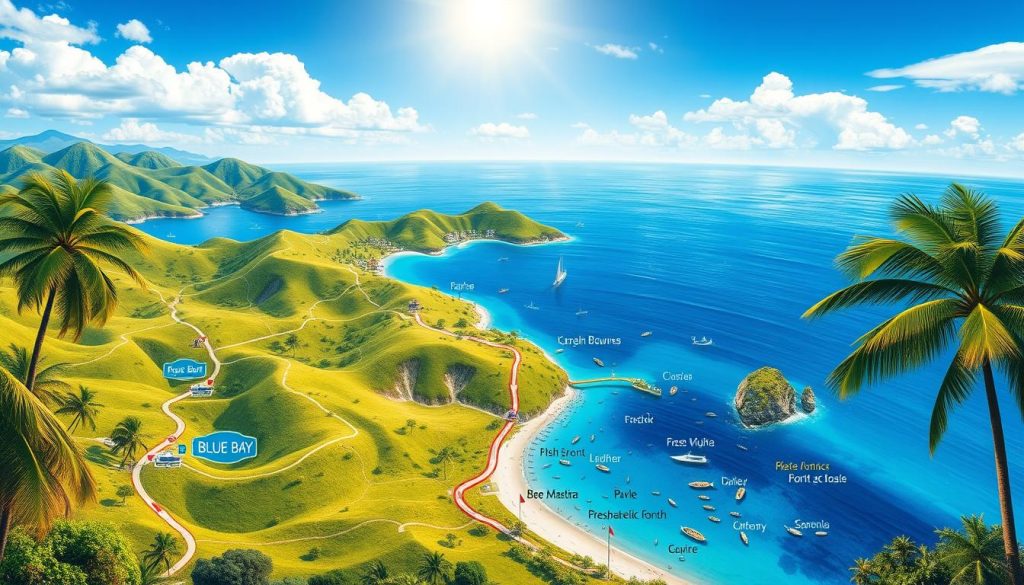 Blue Bay route planner Blue Bay route planner