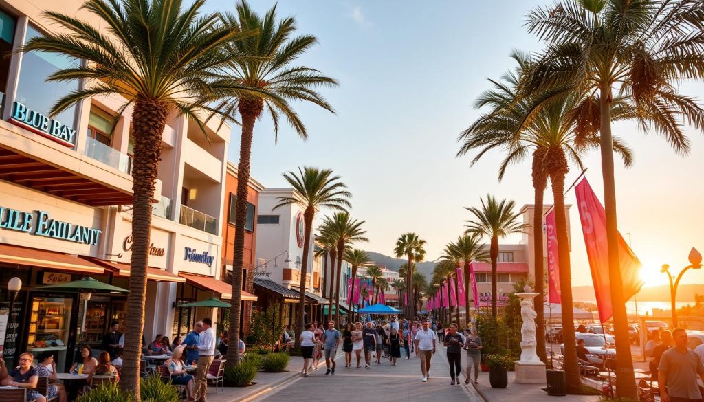 Blue Bay shopping and entertainment districts Blue Bay shopping and entertainment districts