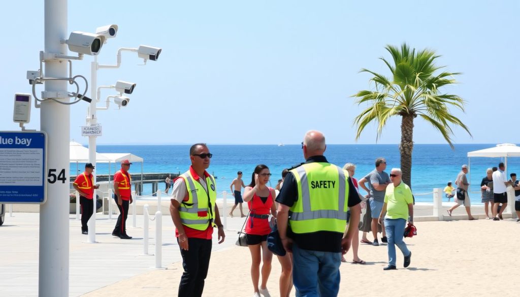 Blue Bay tourist security measures Blue Bay tourist security measures