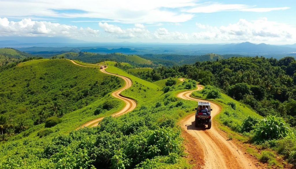 Buggy trails in La Romana Buggy trails in La Romana