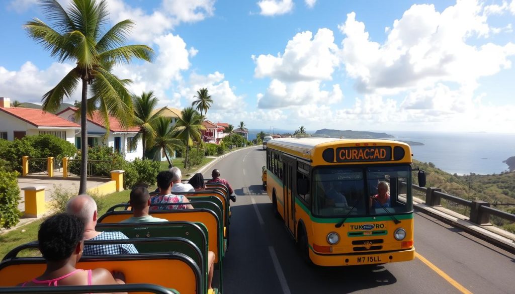 Bus Willemstad to Westpunt Bus Willemstad to Westpunt