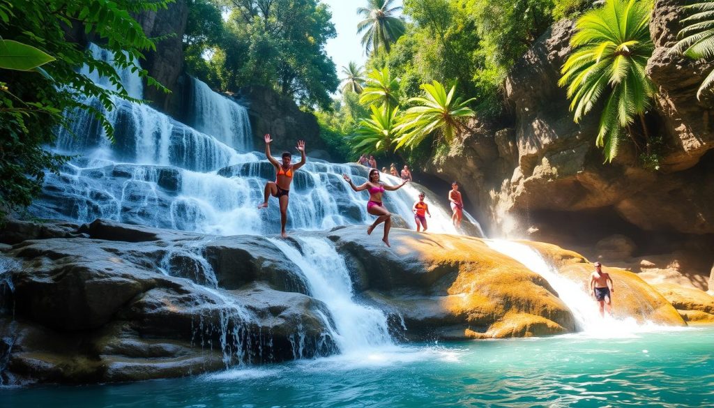 Damajagua waterfalls adventure Damajagua waterfalls adventure