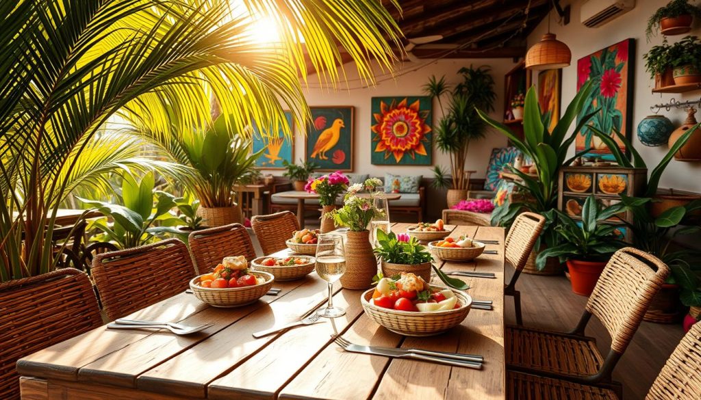 Eco-friendly dining Eco-friendly dining