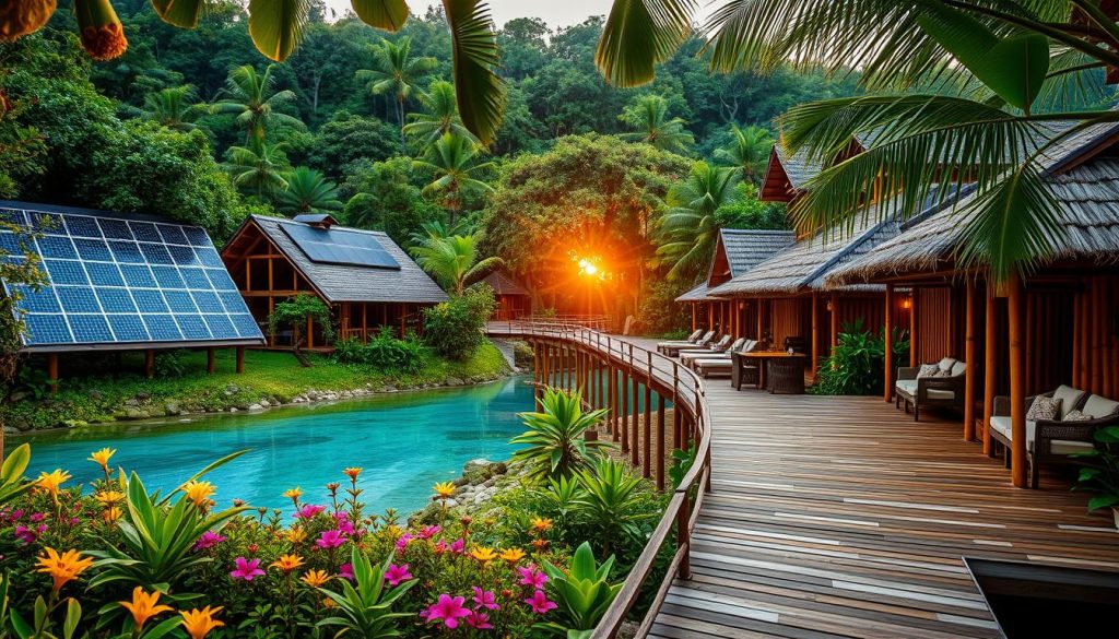 Environmentally friendly lodging Environmentally friendly lodging