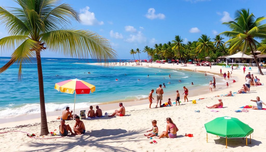 Family-friendly Mambo Beach