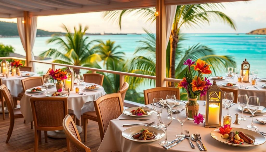 Fine dining in Blue Bay Fine dining in Blue Bay