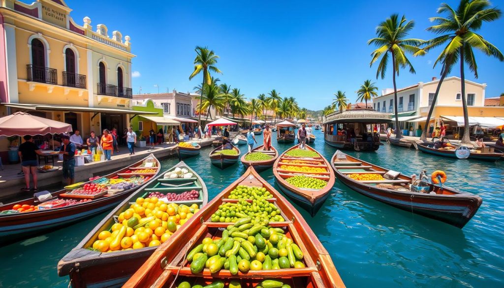 Floating Market in Willemstad Floating Market in Willemstad