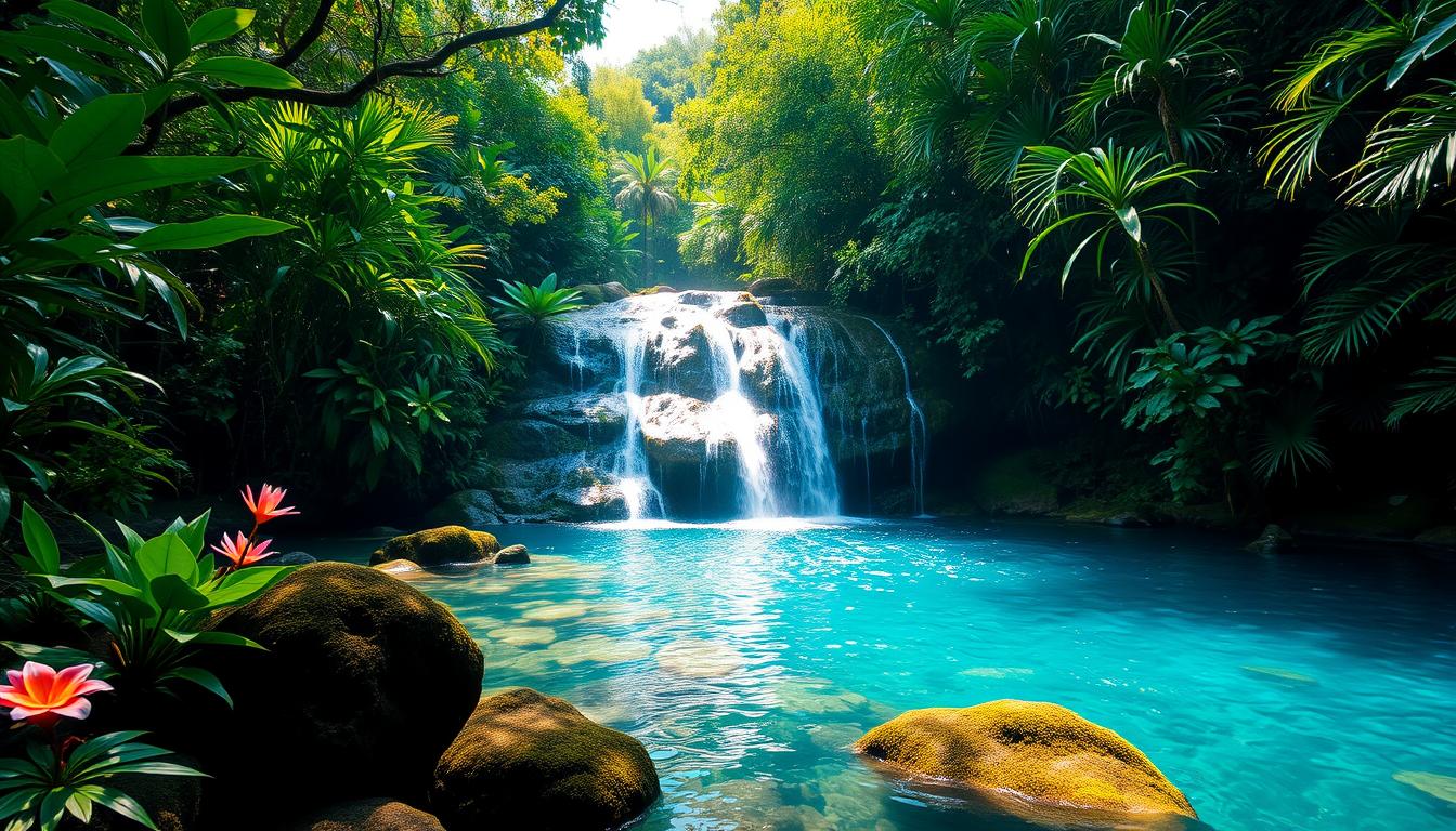 Hidden waterfalls and swimming holes in Samaná