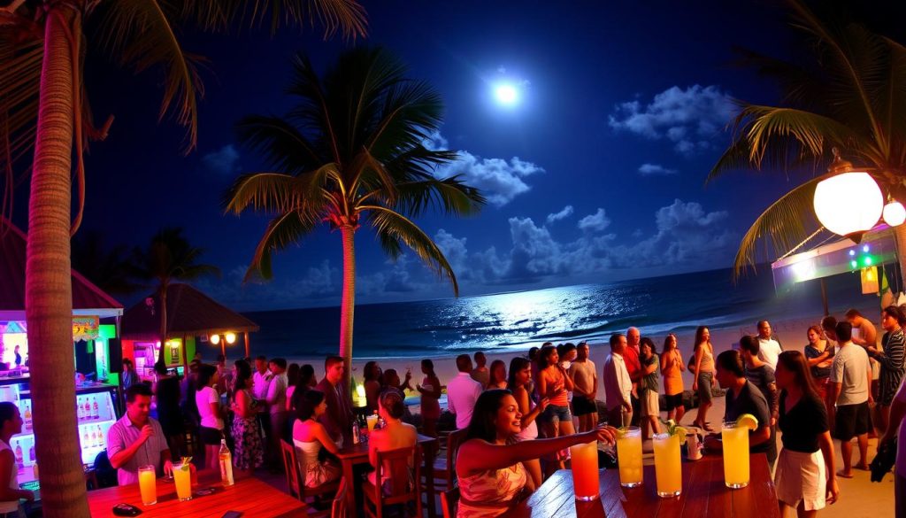 Holetown nightlife scene Holetown nightlife scene