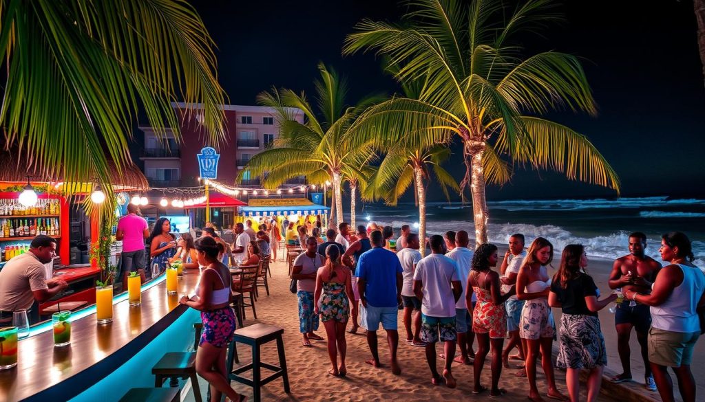 Holetown nightlife scene Holetown nightlife scene