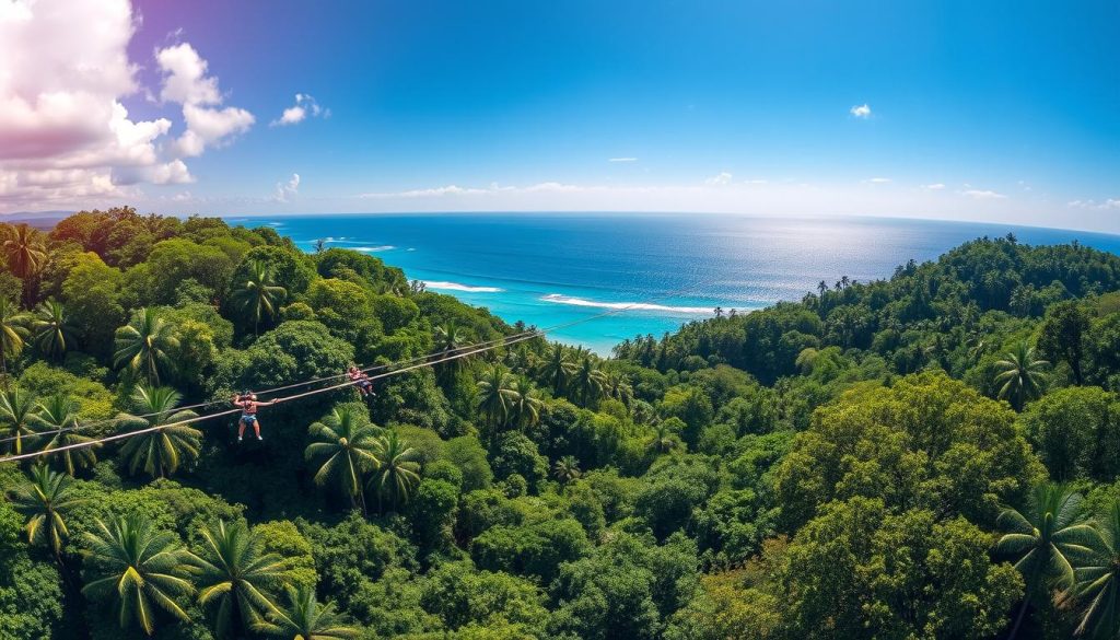 La Romana zipline excursions La Romana zipline excursions