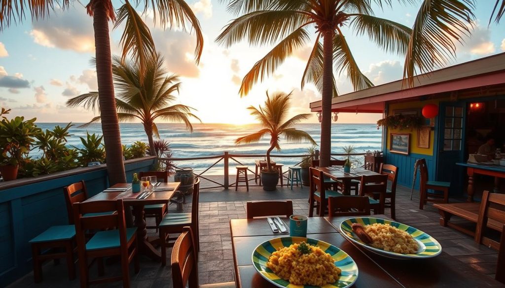Local eateries in Bathsheba Local eateries in Bathsheba