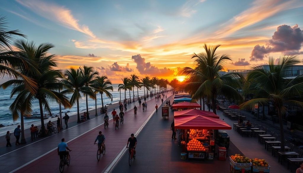 Malecón promenade experience Malecón promenade experience