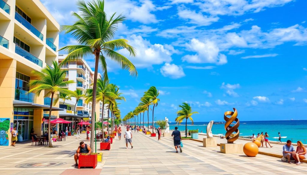 Malecón's modern attractions Malecón's modern attractions