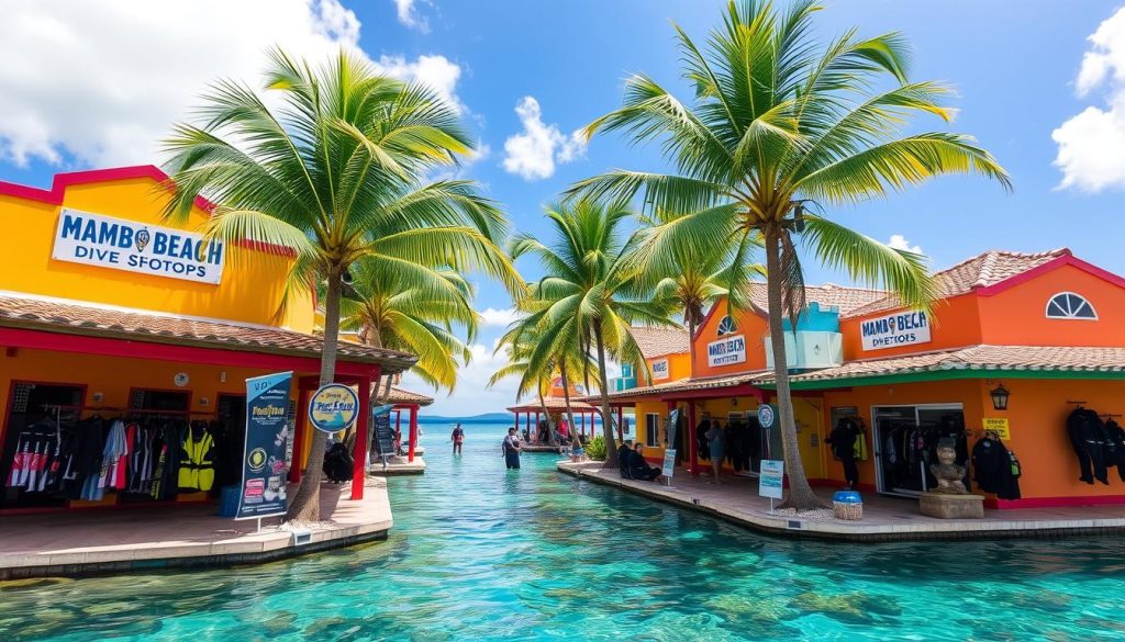Mambo Beach dive shops Mambo Beach dive shops