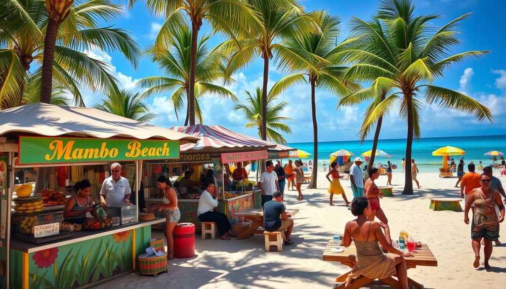 Mambo Beach food choices Mambo Beach food choices