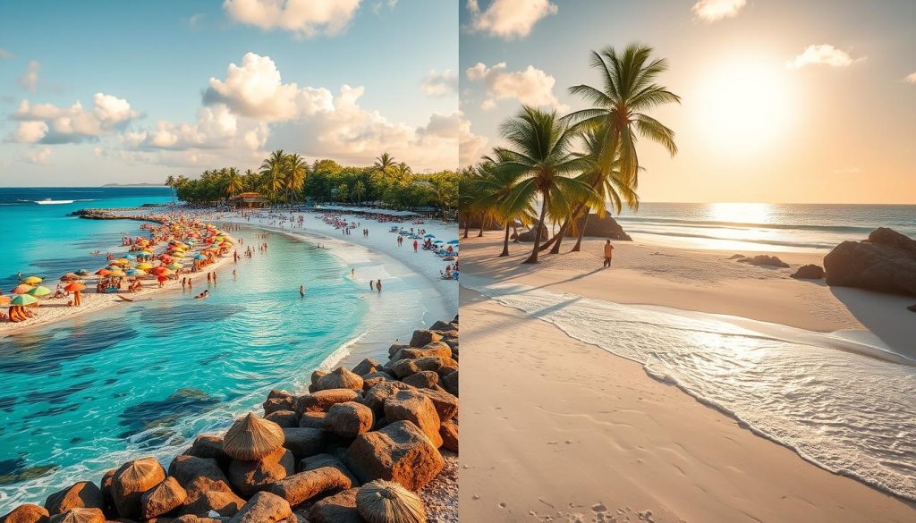 Mambo Beach vs Jan Thiel Mambo Beach vs Jan Thiel