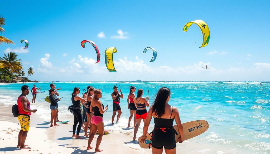 Oistins kiteboard lessons Oistins kiteboard lessons