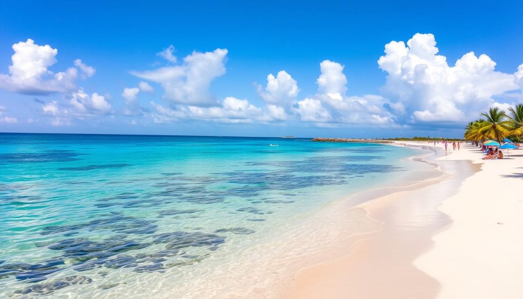 Playa Porto Mari beach in Curacao Playa Porto Mari beach in Curacao