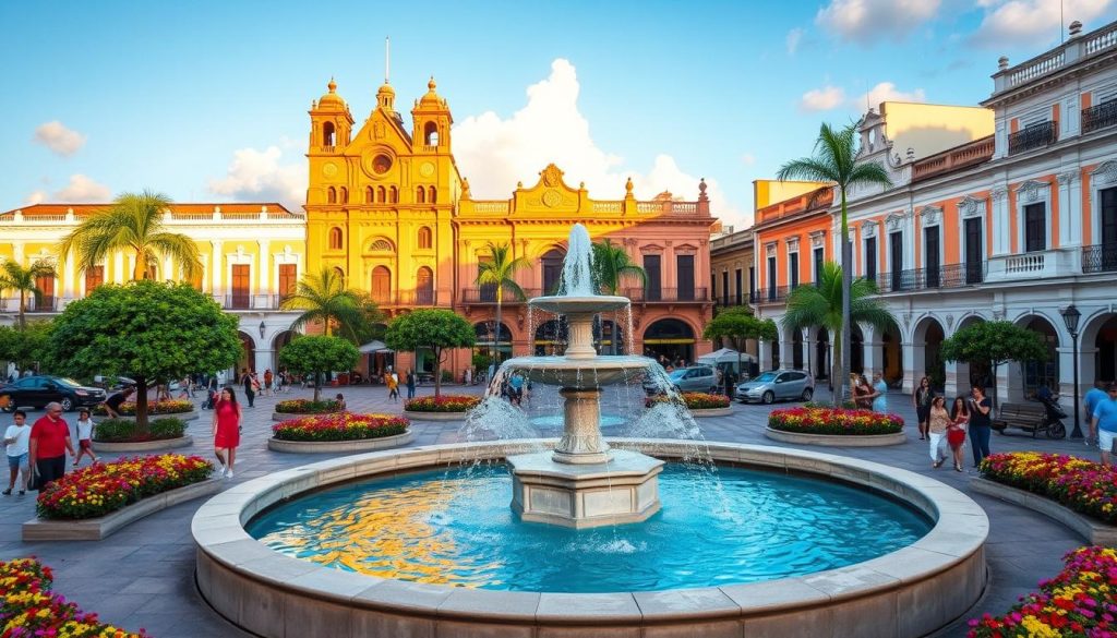 Plaza Las Delicias in Ponce Plaza Las Delicias in Ponce