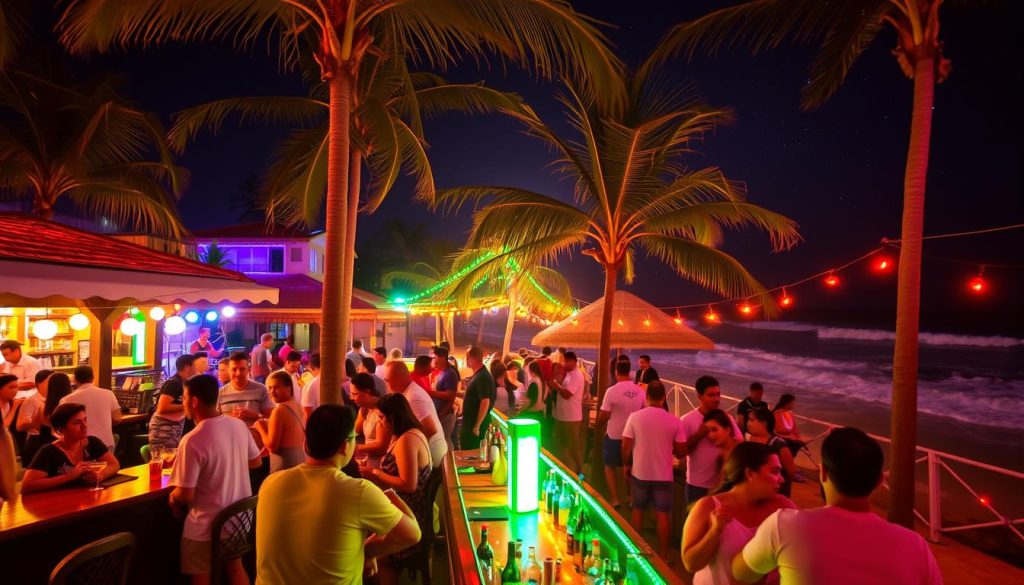 Puerto Plata bar scene Puerto Plata bar scene