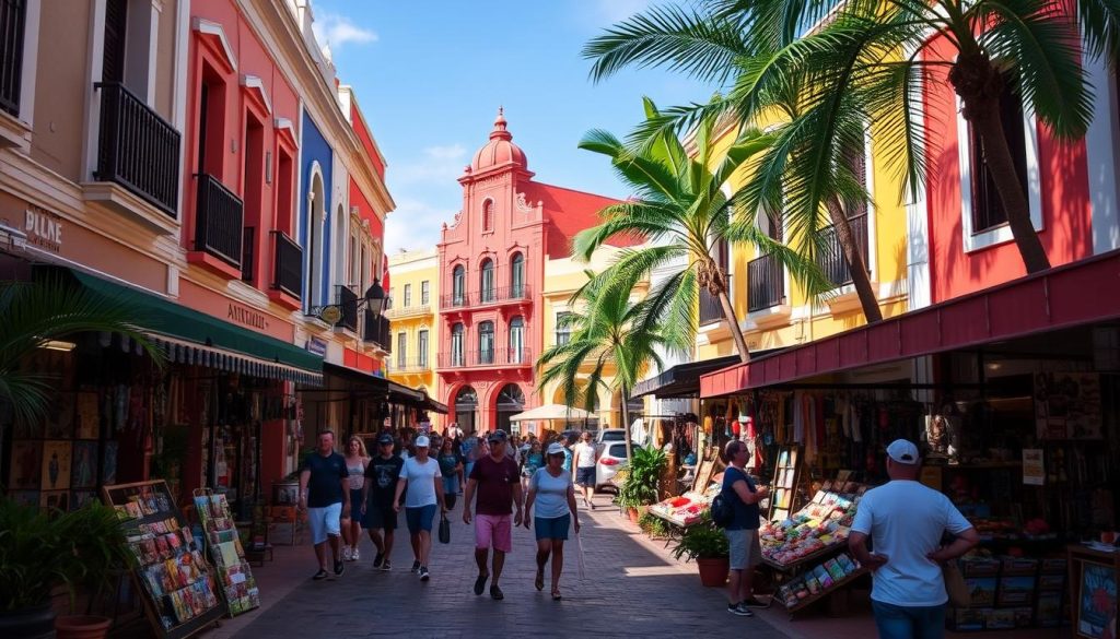 Punda Shopping District Punda Shopping District