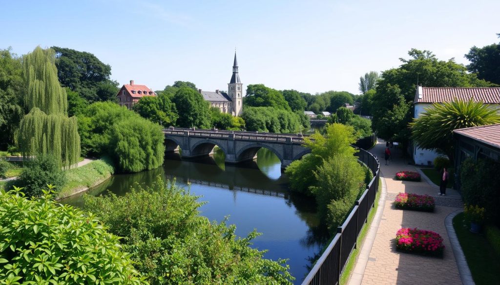 Queen Emma Bridge location Queen Emma Bridge location