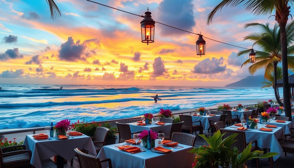 Rincon beachfront dining Rincon beachfront dining