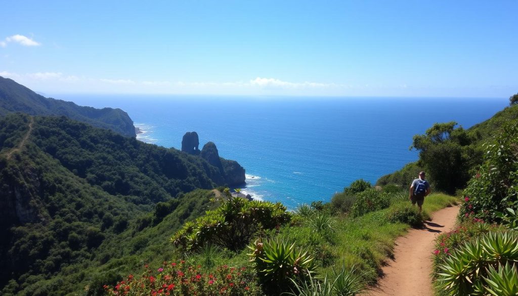 Rincón hiking paths with water vistas Rincón hiking paths with water vistas