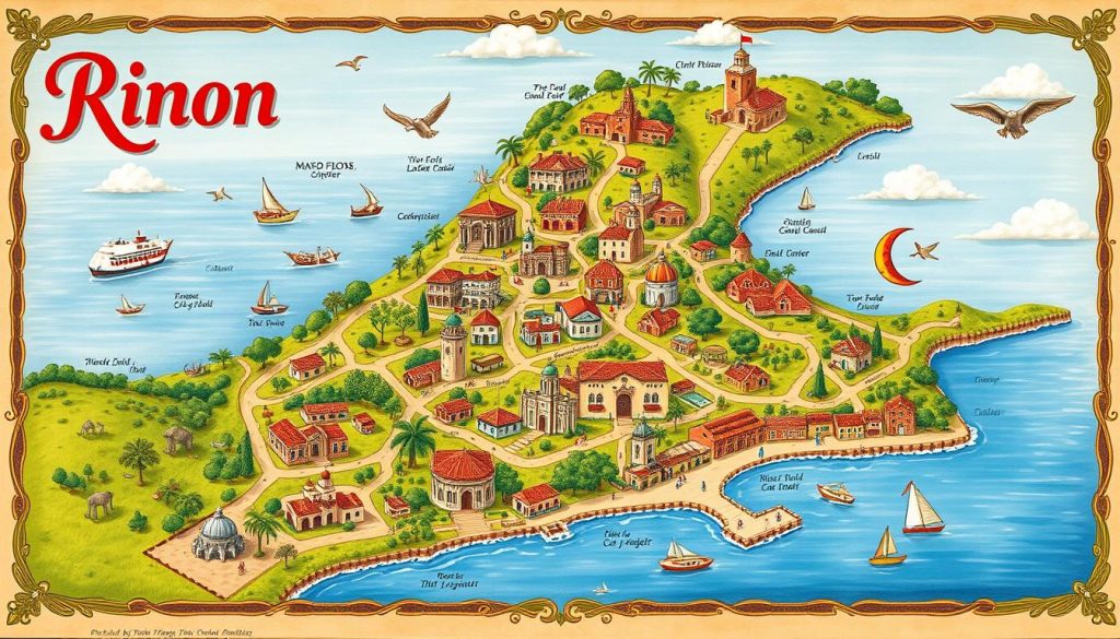 Rincon historic sites map Rincon historic sites map