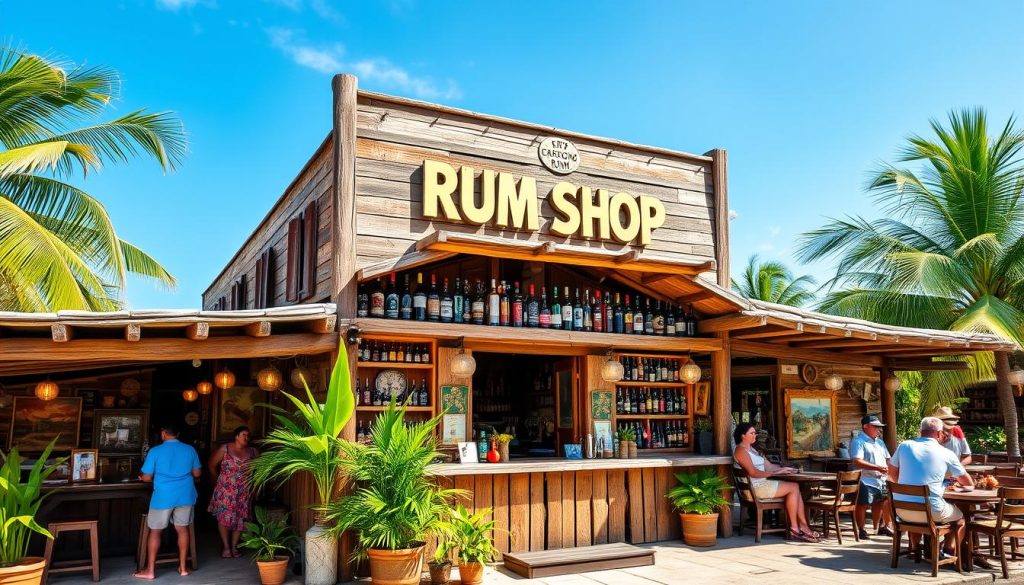 Rum shop in Barbados Rum shop in Barbados